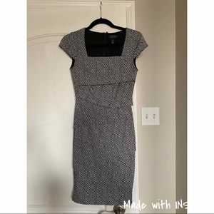 White House Black Market instantly slimming dress